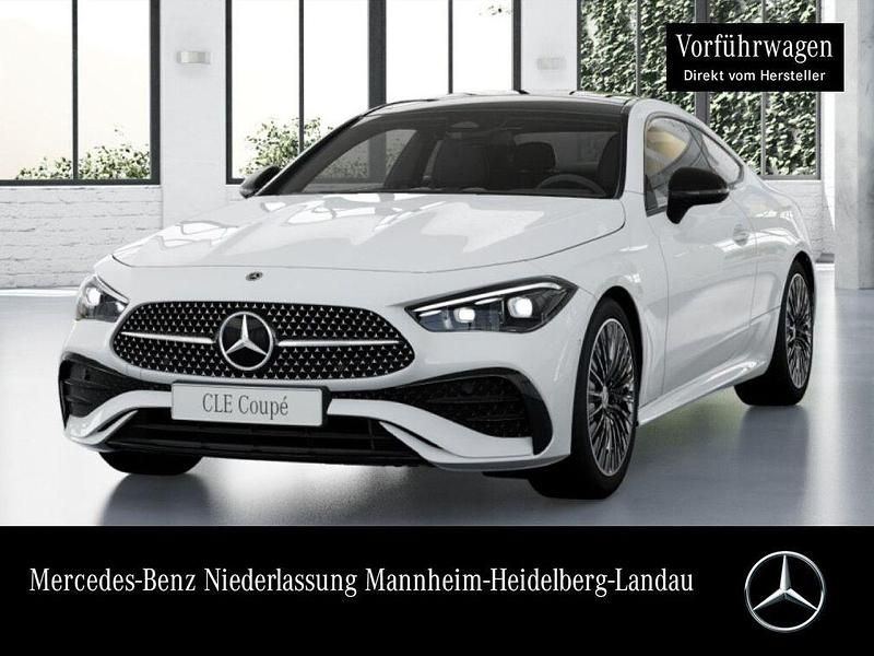 Weiß Gebraucht 2024 Mercedes CLE200 AMG Coupé | 57.790 € (Teuer) - Bild 1/3