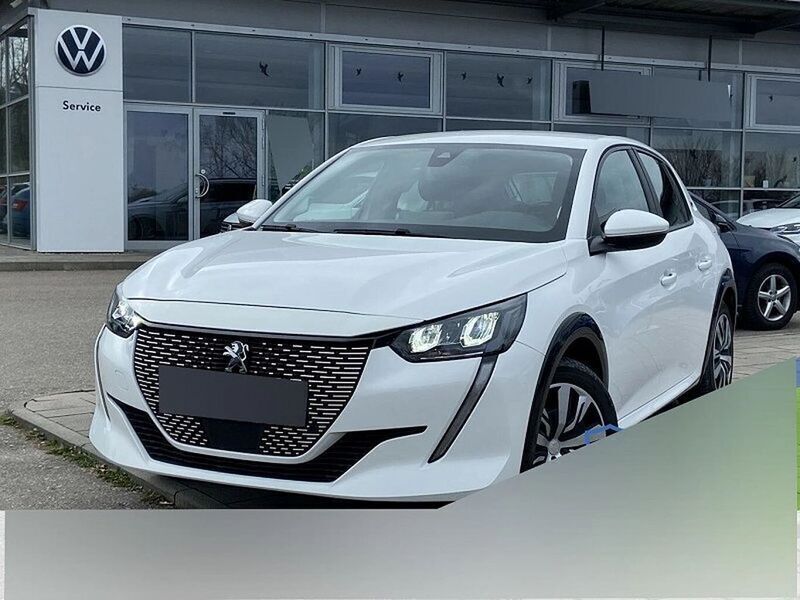 Weiss Gebraucht 2020 Peugeot e-208 Active Kleinwagen | 17.649 € (Fairer Preis) - Bild 1/4