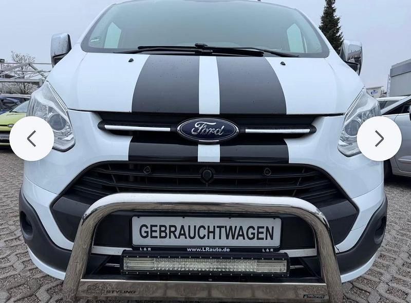 Second-hand Ford Transit Custom 105 CP (77 kW) 2017 Alb Monovolum