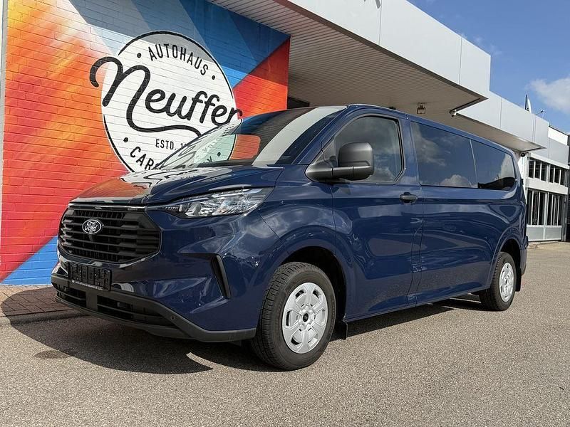 Blazerblau Gebraucht 2024 Ford Transit Custom Trend Kombi | 37.490 € - Bild 1/4