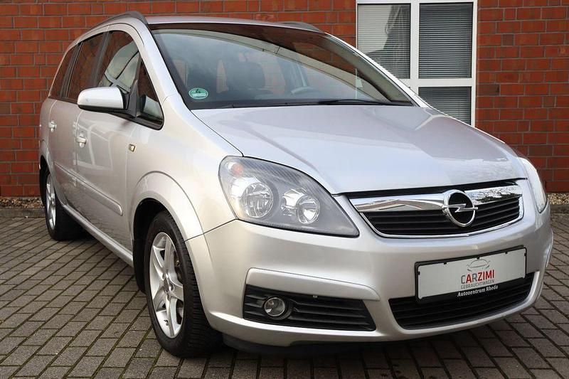 Gebraucht Opel Zafira Edition 150 PS (110 kW) 2006 Silber Van / Kleinbus