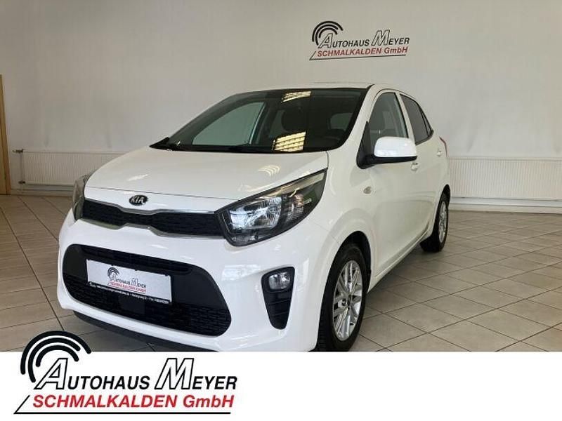 (ud) schneeweiss Gebraucht 2021 Kia Picanto DREAM-TEAM Edition Kleinwagen | 10.480 € (Fairer Preis) - Bild 1/4