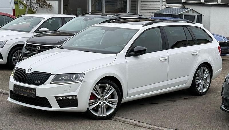 Gebraucht Skoda Octavia RS 220 PS (161 kW) 2014 Weiß Kleinwagen