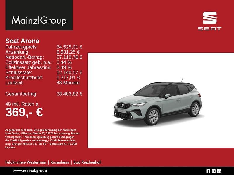 Neu Seat Arona Style 116 PS (85 kW) 2026 Schwarz SUV