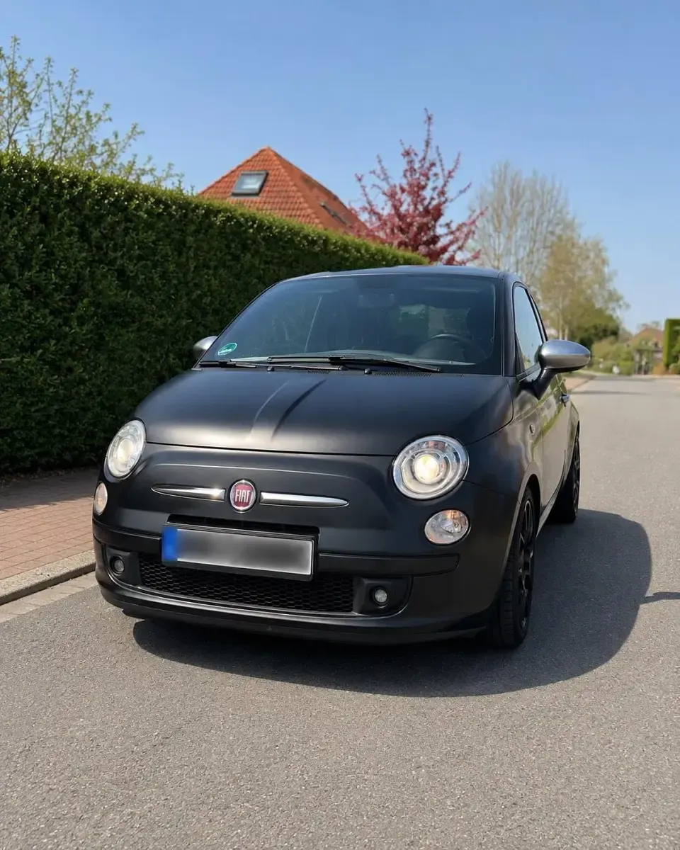 Gebraucht Fiat 500 95 PS (69 kW) 2011 Schwarz Kleinwagen