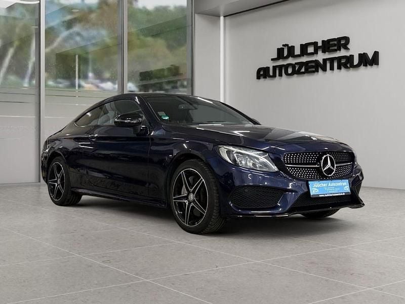 Gebraucht Mercedes C300 AMG line 245 PS (180 kW) 2017 Blau Coupé