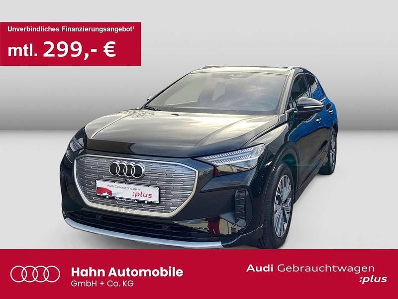Mythosschwarz metallic Gebraucht 2023 Audi Q4 e-tron Ambiente SUV | 37.750 € (Etwas zu teuer) - Bild 1/3