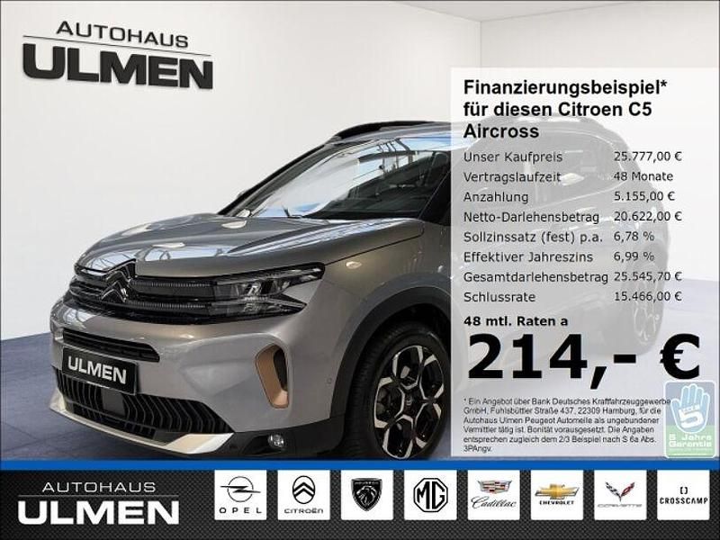 Grau Gebraucht 2023 Citroën C5 Aircross SUV | 25.777 € (Etwas zu teuer) - Bild 1/4