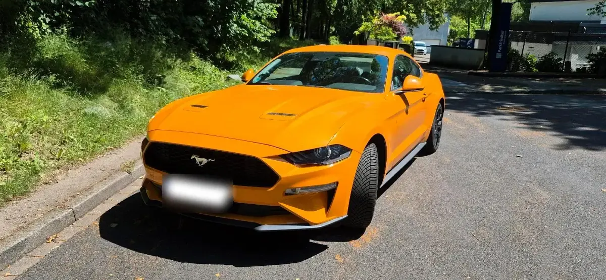 Gebraucht Ford Mustang 290 PS (213 kW) 2019 Orange Coupé