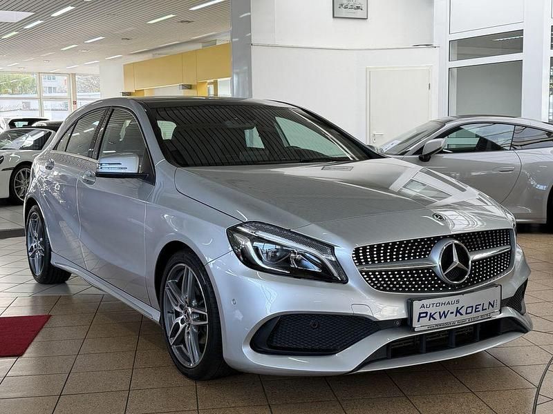 Gebraucht Mercedes A180 AMG line 109 PS (80 kW) 2018 Silber Limousine