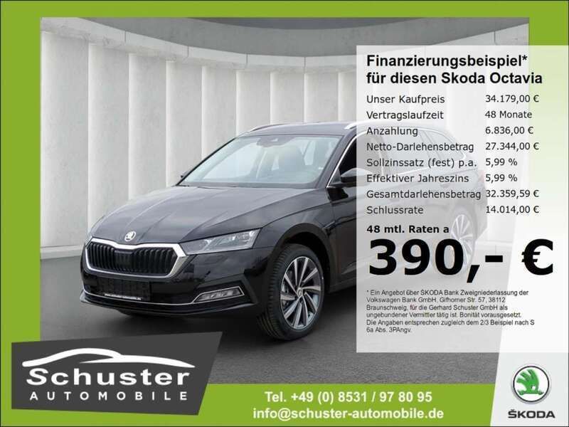Schwarzmagic perleffekt Neu 2024 Skoda Octavia Style Kombi | 34.179 € (Superpreis) - Bild 1/4