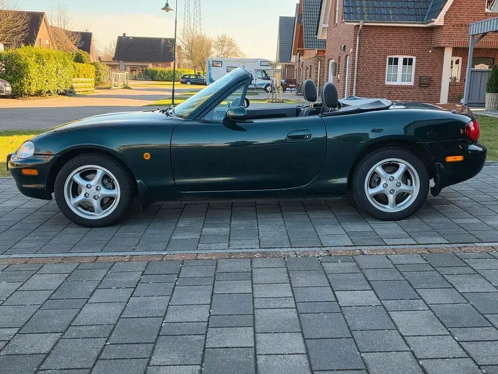 Gebraucht Mazda MX5 110 PS (80 kW) 1998 Grün Cabrio