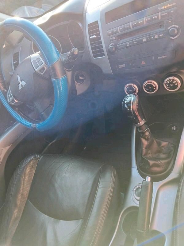 Gebraucht Mitsubishi Outlander 2008 Blau SUV