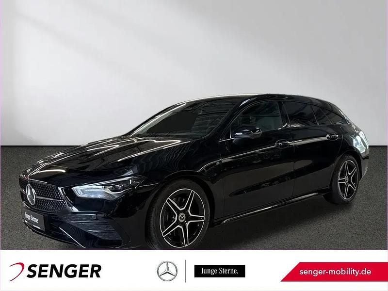 Schwarz Gebraucht 2024 Mercedes CLA220 AMG line Limousine | 39.129 € (Fairer Preis) - Bild 1/1