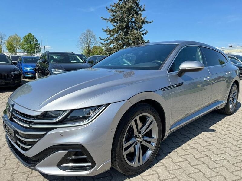 Silber Gebraucht 2021 VW Arteon R-line Limousine | 28.190 € (Fairer Preis) - Bild 1/4