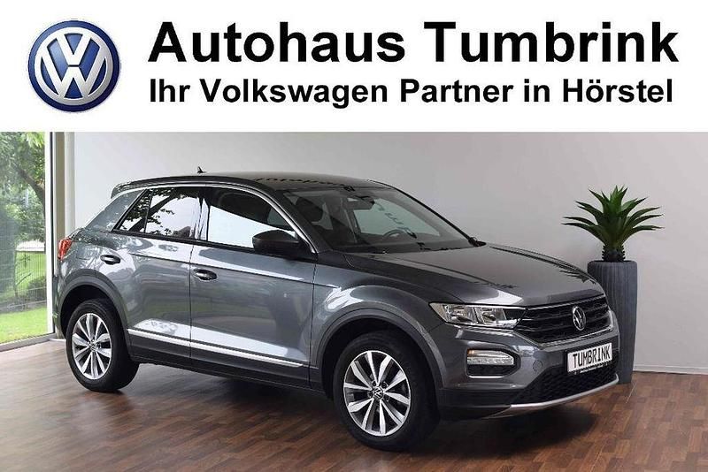 Indiumgrau metallic Gebraucht 2021 VW T-Roc Style SUV | 20.980 € (Fairer Preis) - Bild 1/4