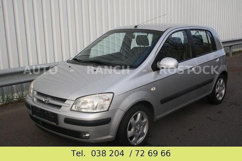 Gebraucht Hyundai Getz GLS 105 PS (77 kW) 2003 Silber Kleinwagen