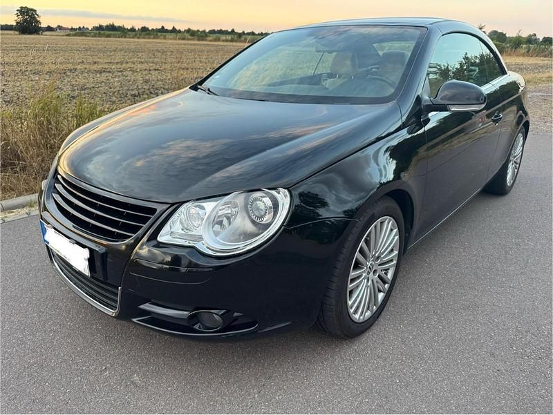 Schwarz Gebraucht 2006 VW Eos Cabrio | 2.000 € (Guter Preis) - Bild 1/4