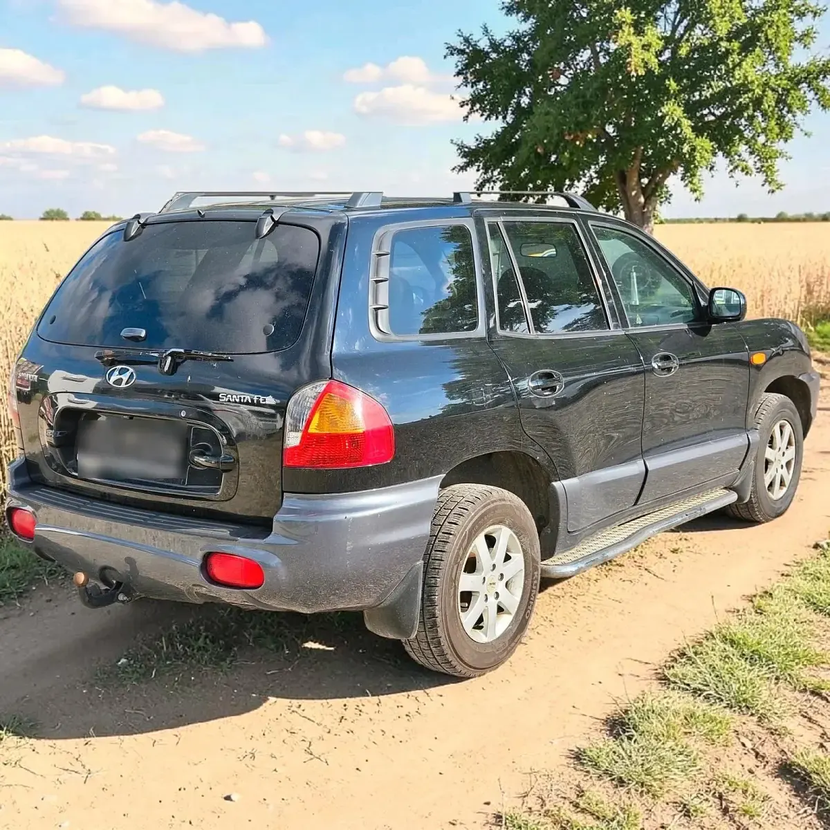 Gebraucht Hyundai Santa Fe 145 PS (106 kW) 2004 Schwarz SUV