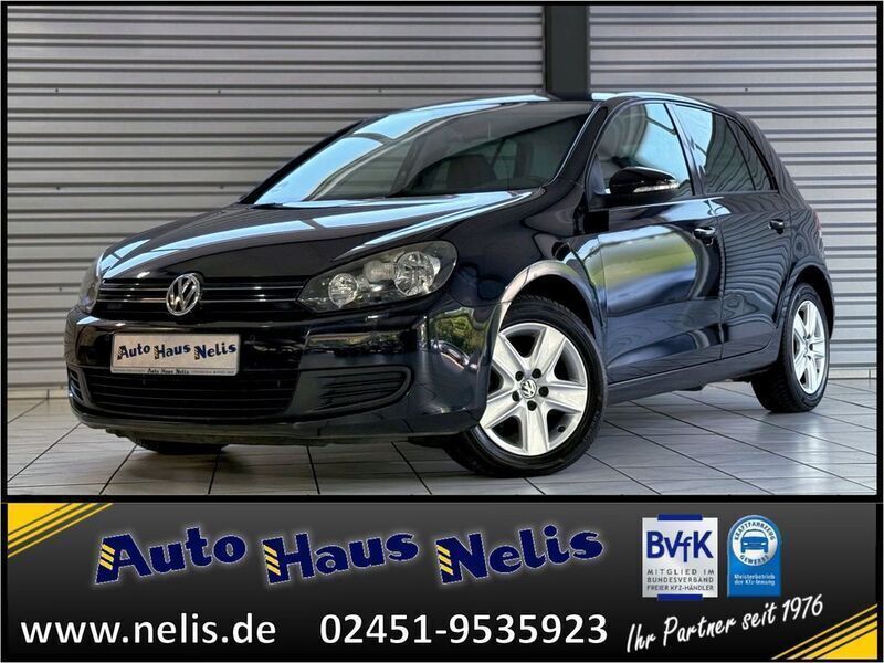 Schwarz Gebraucht 2008 VW Golf VI Comfortline Limousine | 6.990 € (Teuer) - Bild 1/4