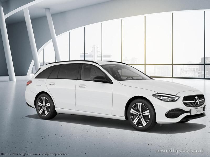 Gebraucht Mercedes C300e Avantgarde 313 PS (230 kW) 2023 Unilack polarweiß Kombi