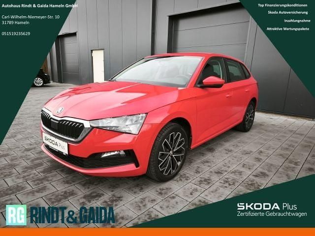 Gebraucht Skoda Scala Ambition 95 PS (69 kW) 2021 Rot Kleinwagen