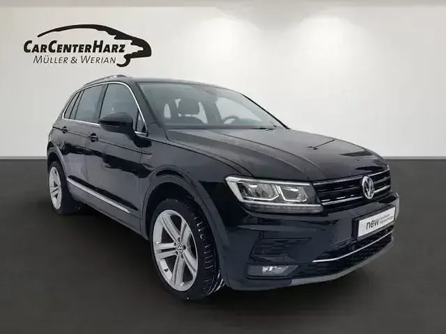Gebraucht VW Tiguan Highline 150 PS (110 kW) 2019 Schwarz SUV