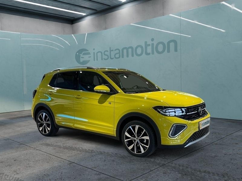 Gelb Neu 2024 VW T-Cross R-line SUV | 37.630 € - Bild 1/4