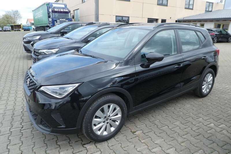 Midnightschwarz Neu 2024 Seat Arona FR SUV | 23.800 € (Guter Preis) - Bild 1/4