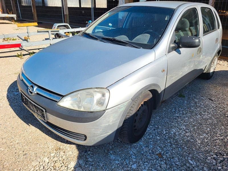 Silber Gebraucht 2003 Opel Corsa Limousine | 200 € (Superpreis) - Bild 1/4