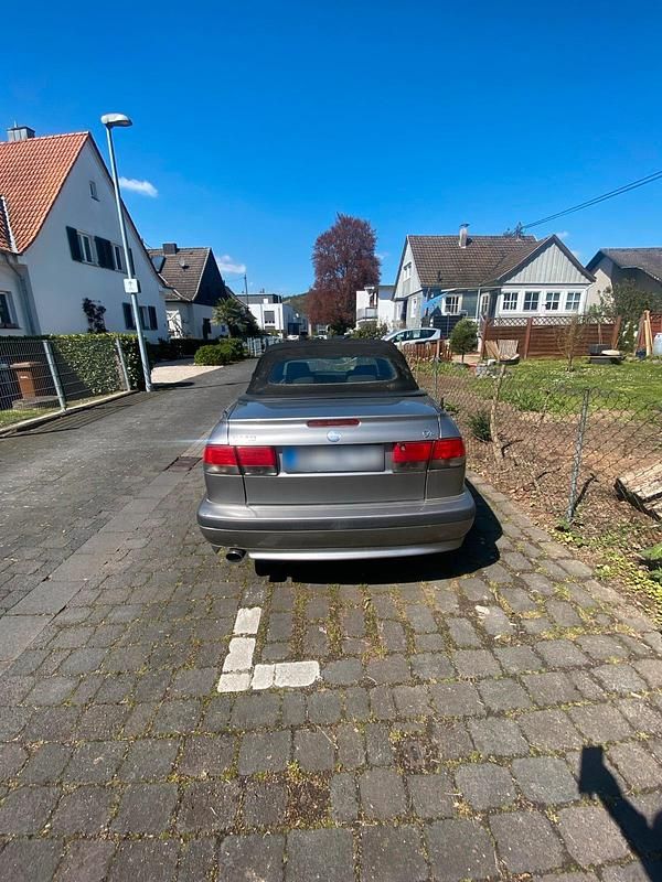 Second-hand Saab 9-3 150 CP (110 kW) 2001 Gri Cabrio