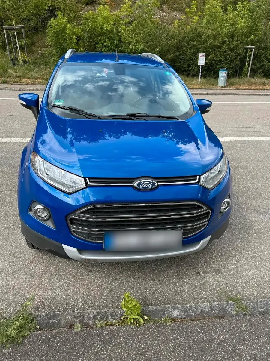Gebraucht Ford Ecosport 125 PS (91 kW) 2014 Blau SUV