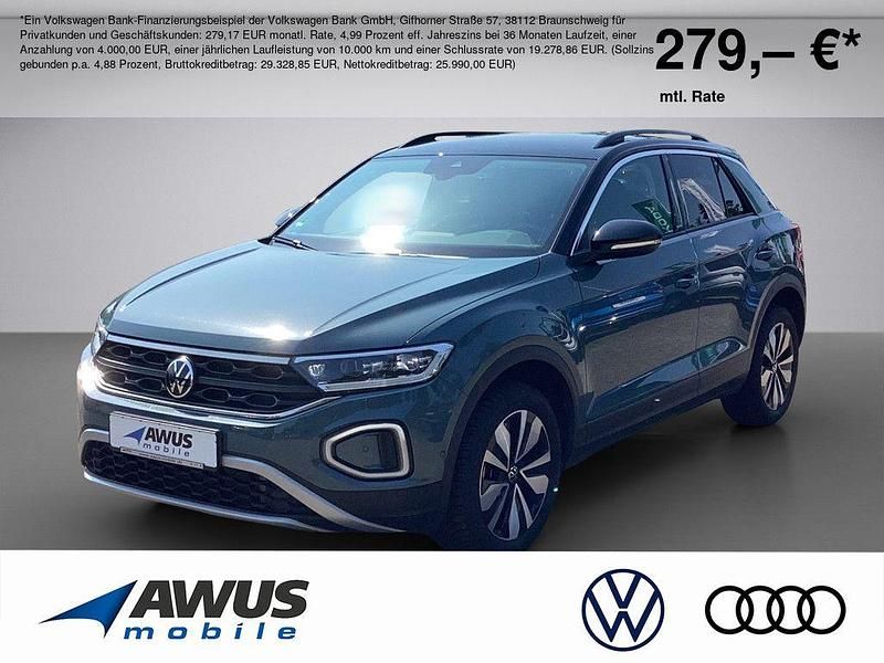 Gebraucht VW T-Roc Move 150 PS (110 kW) 2024 Blau / petroleum blue (metallic) SUV