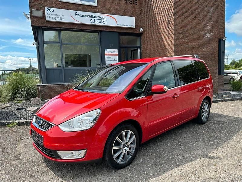 Rot Gebraucht 2009 Ford Galaxy Ghia Van / Kleinbus | 5.950 € (Fairer Preis) - Bild 1/4