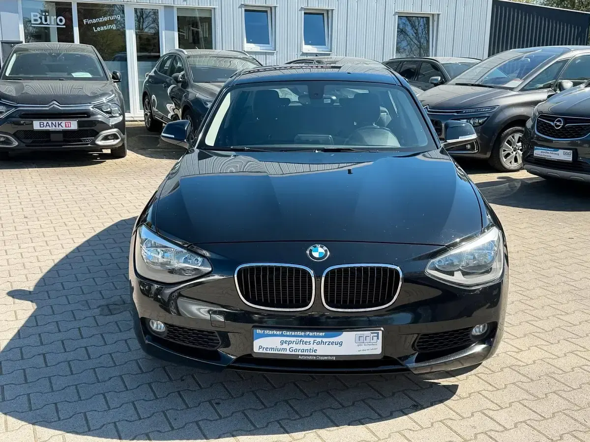 Brugt BMW 116 136 HK (100 kW) 2012 Sort Hatchback