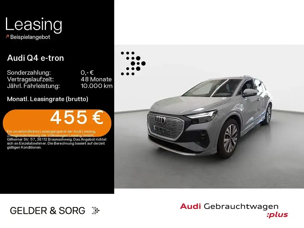 Gebraucht Audi Q4 e-tron Advanced 194 kW (265 PS) 2022 Kieselgrau SUV