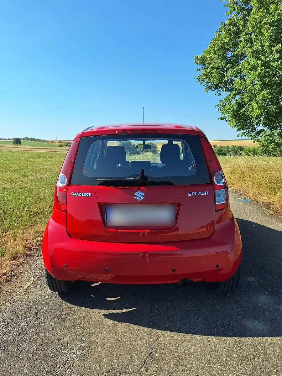 Gebraucht Suzuki Splash 94 PS (69 kW) 2012 Rot Kleinwagen