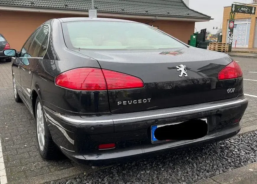 Gebraucht Peugeot 607 211 PS (155 kW) 2005 Schwarz Limousine