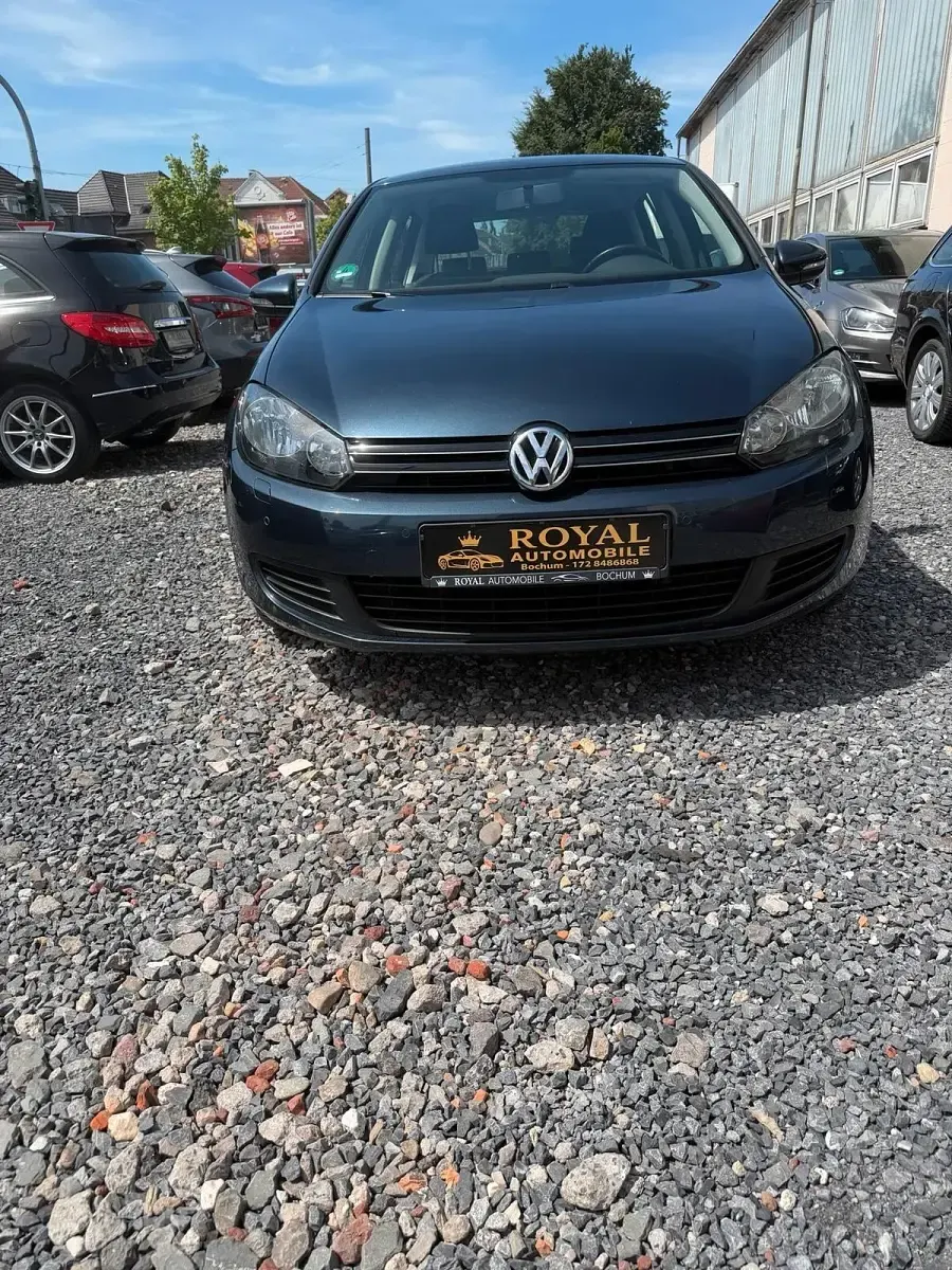 Gebraucht VW Golf VI Comfortline 105 PS (77 kW) 2010 Blau Kleinwagen