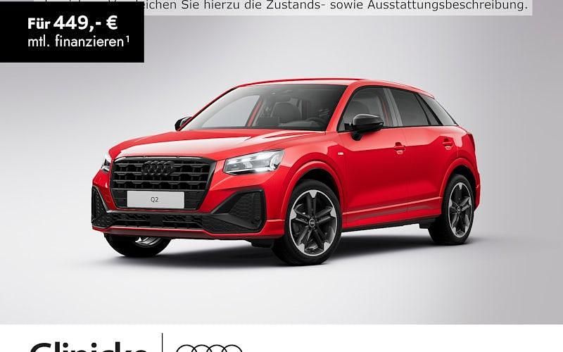 Rot Neu 2025 Audi Q2 S-Line SUV | 45.250 € (Teuer) - Bild 1/4