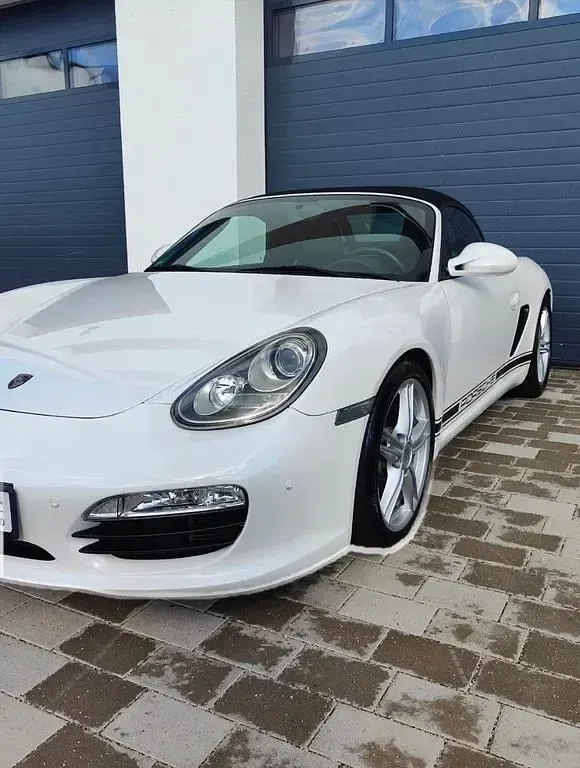 Gebraucht Porsche Boxster 256 PS (188 kW) 2010 Weiß Cabrio