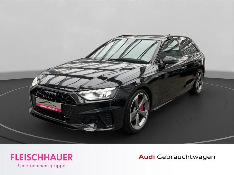 Schwarz Gebraucht 2024 Audi A4 S-Line Kombi | 33.980 € (Superpreis) - Bild 1/4