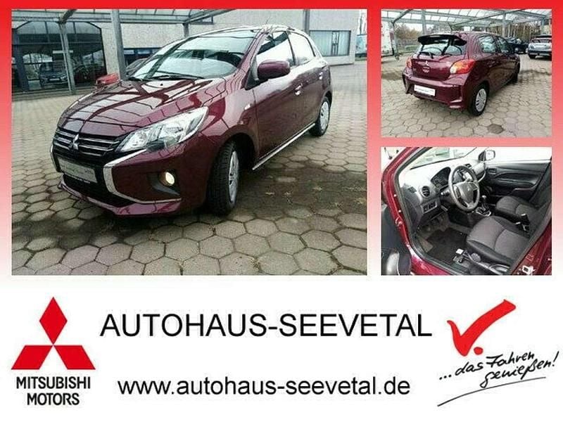 Bordeauxrot (p) Gebraucht 2023 Mitsubishi Space Star Select Limousine | 9.750 € (Fairer Preis) - Bild 1/4