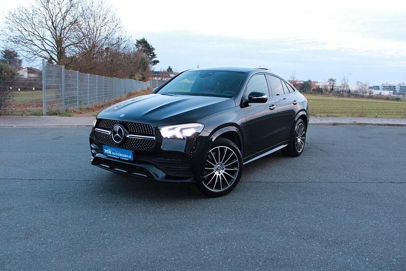 Schwarz Gebraucht 2020 Mercedes GLE400 AMG line Coupé | 64.950 € (Guter Preis) - Bild 1/4