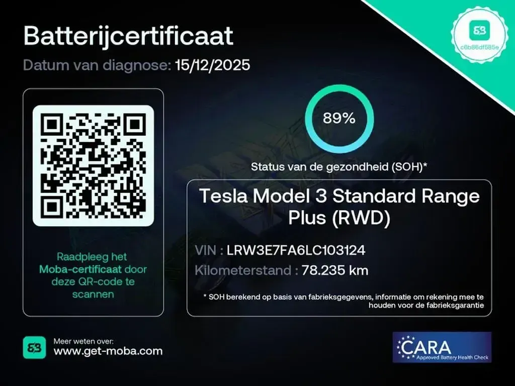 Gebraucht Tesla Model 3 Standard Range 225 kW (306 PS) 2020 Schwarz Limousine