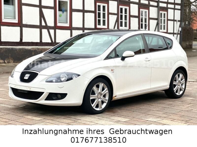 Gebraucht Seat Leon Comfort 125 PS (91 kW) 2008 Weiß Limousine