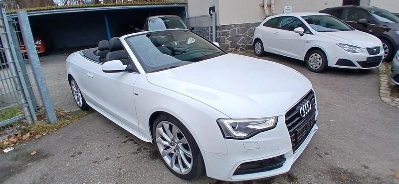 Gebraucht Audi A5 Cabriolet S-Line 170 PS (125 kW) 2014 Weiß Cabrio