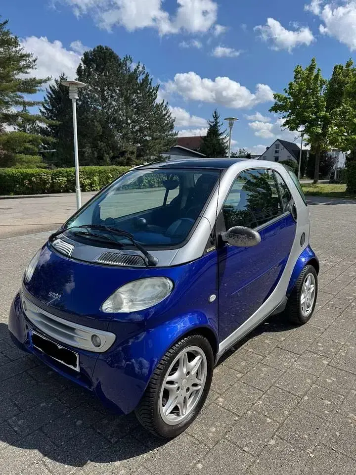Używany Smart ForTwo Coupé 54 KM (39 kW) 2000 Niebieski Coupe