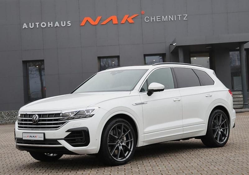 Gebraucht VW Touareg R-line 421 PS (309 kW) 2020 Weiß SUV