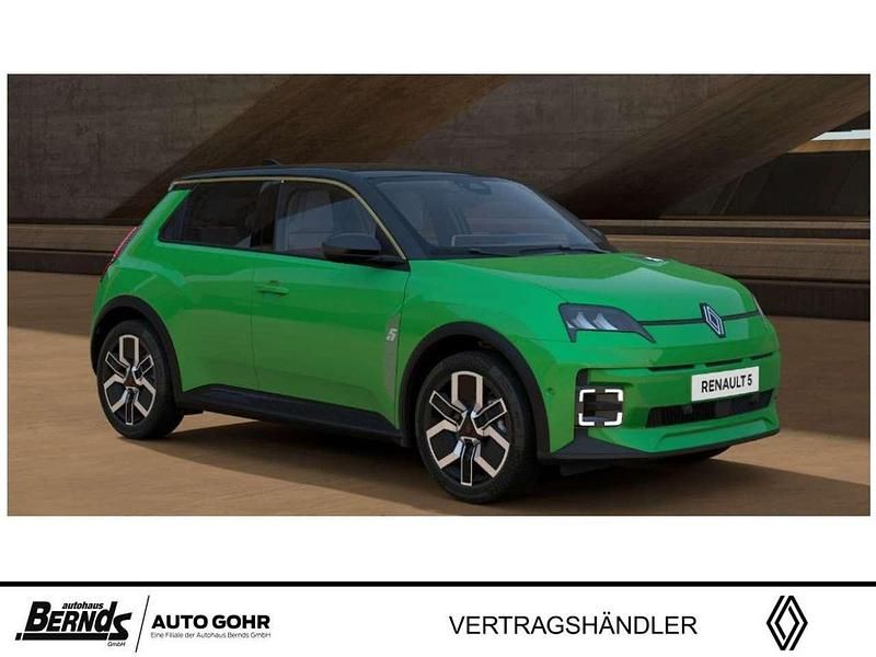 Neu Renault 5 E-Tech Komfort 110 kW (150 PS) 2026 Pop green! metallic, dach blackpearlschwarz Kleinwagen